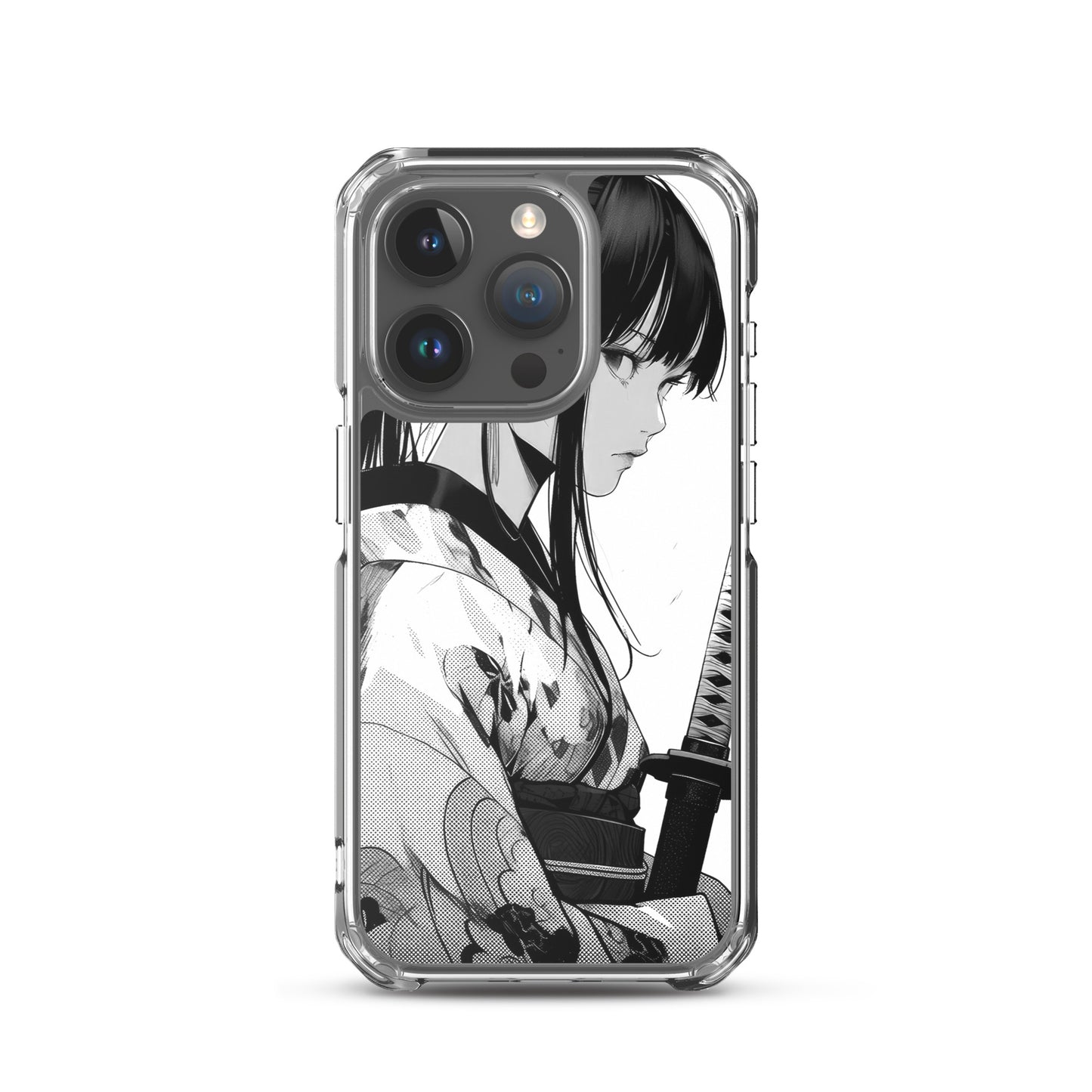 Clear Case for iPhone® Samurai Girl 7