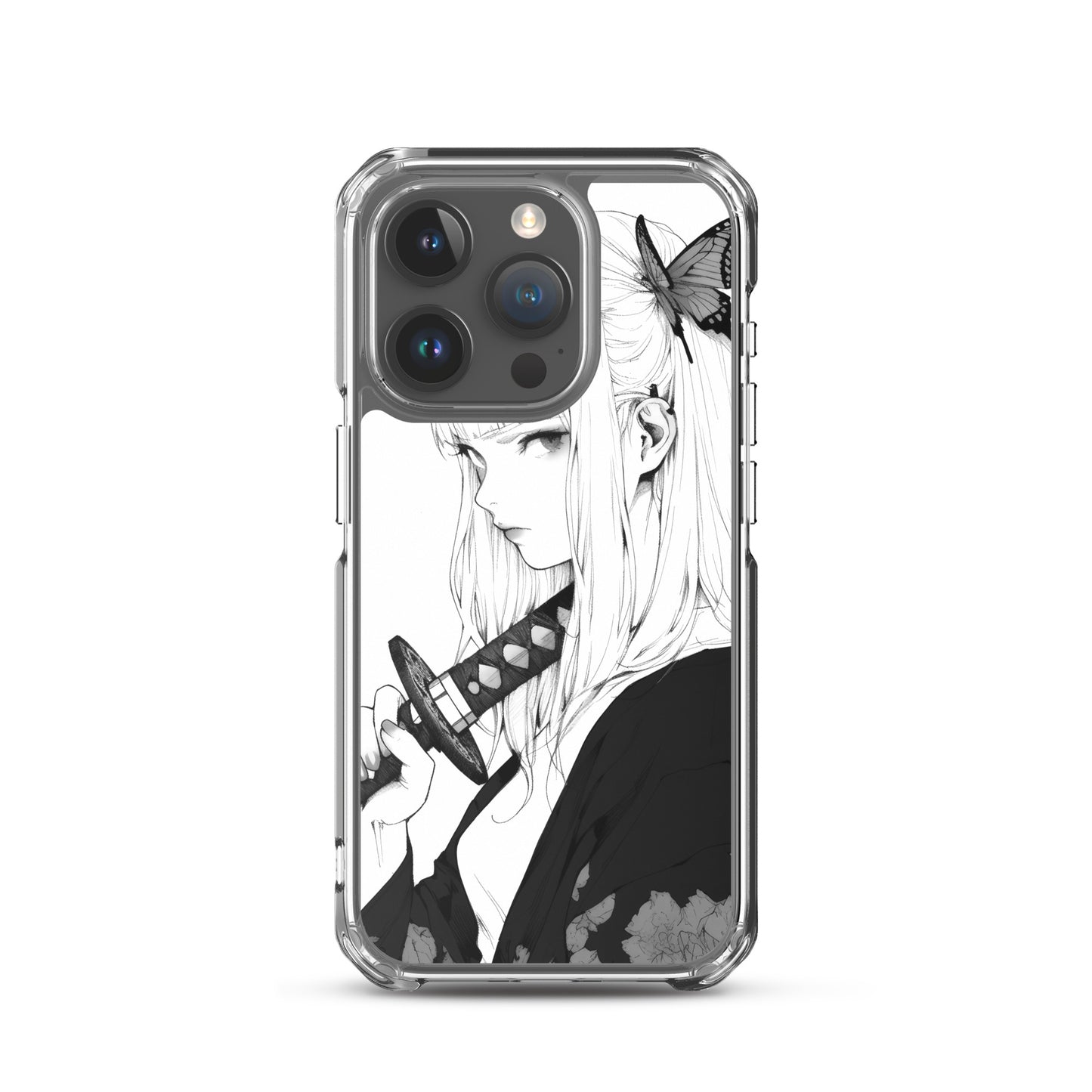 Clear Case for iPhone® Samurai Girl 10