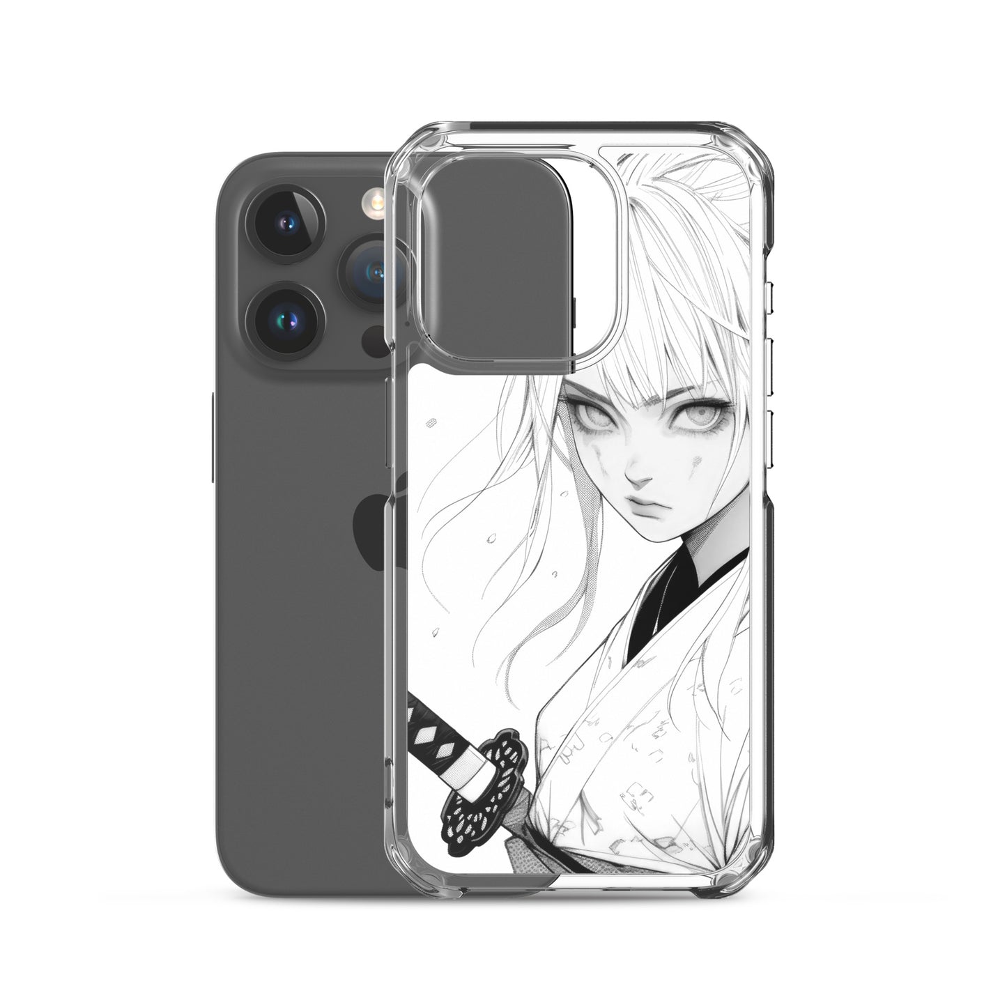 Clear Case for iPhone® Samurai Girl 2