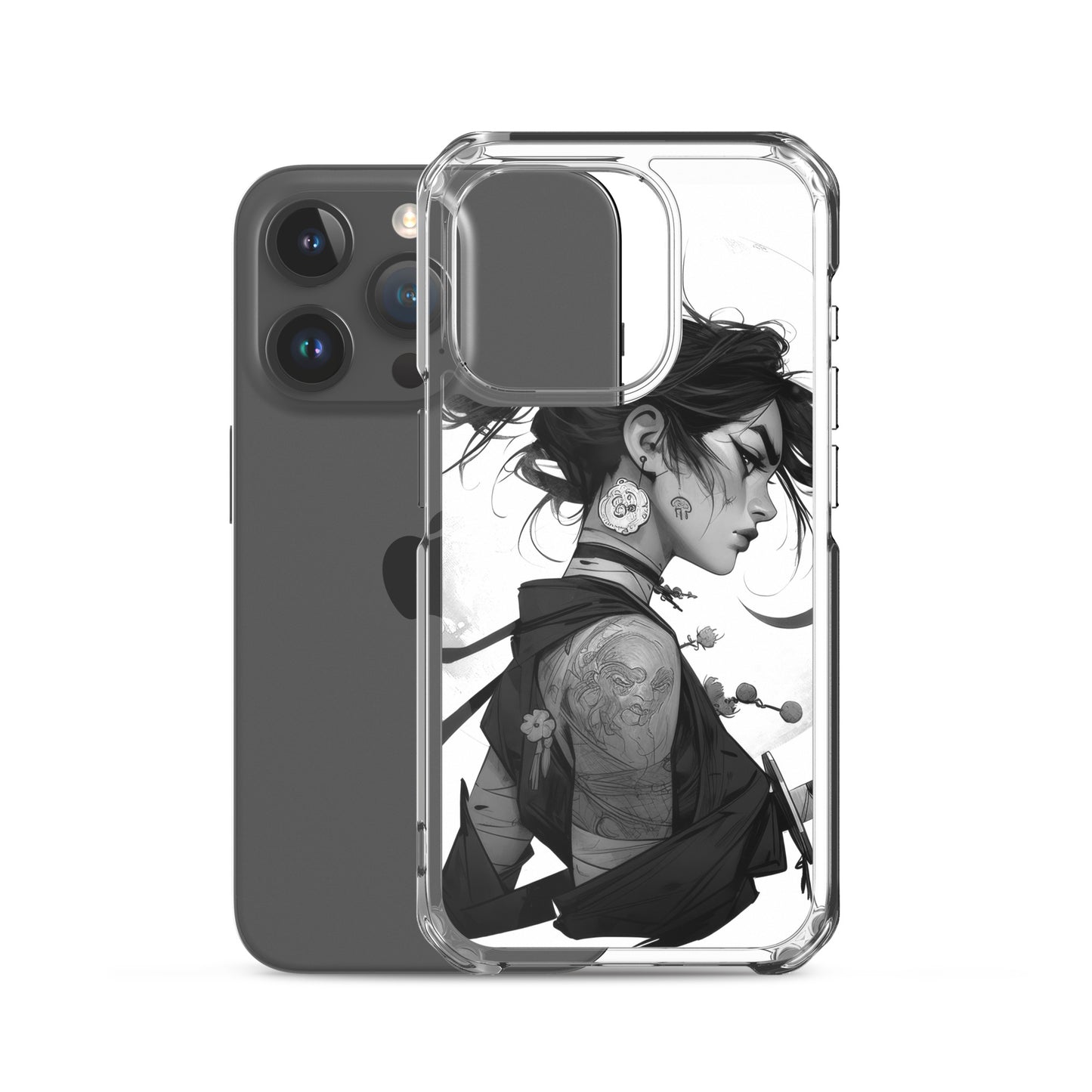 Clear Case for iPhone® Samurai Girl 4