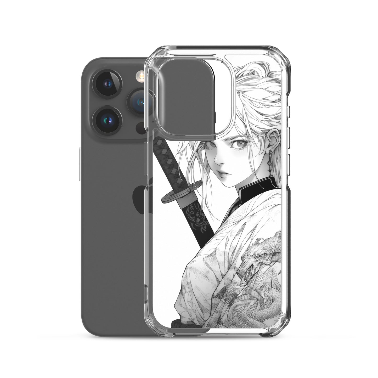 Clear Case for iPhone® Samurai Girl 6