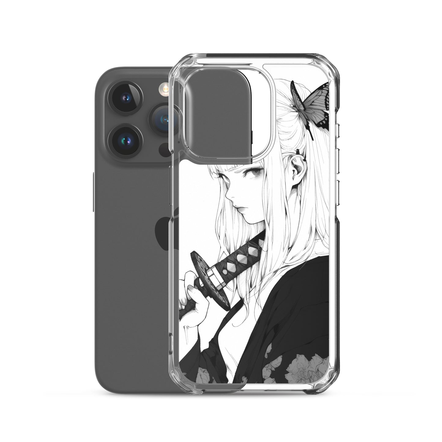 Clear Case for iPhone® Samurai Girl 10