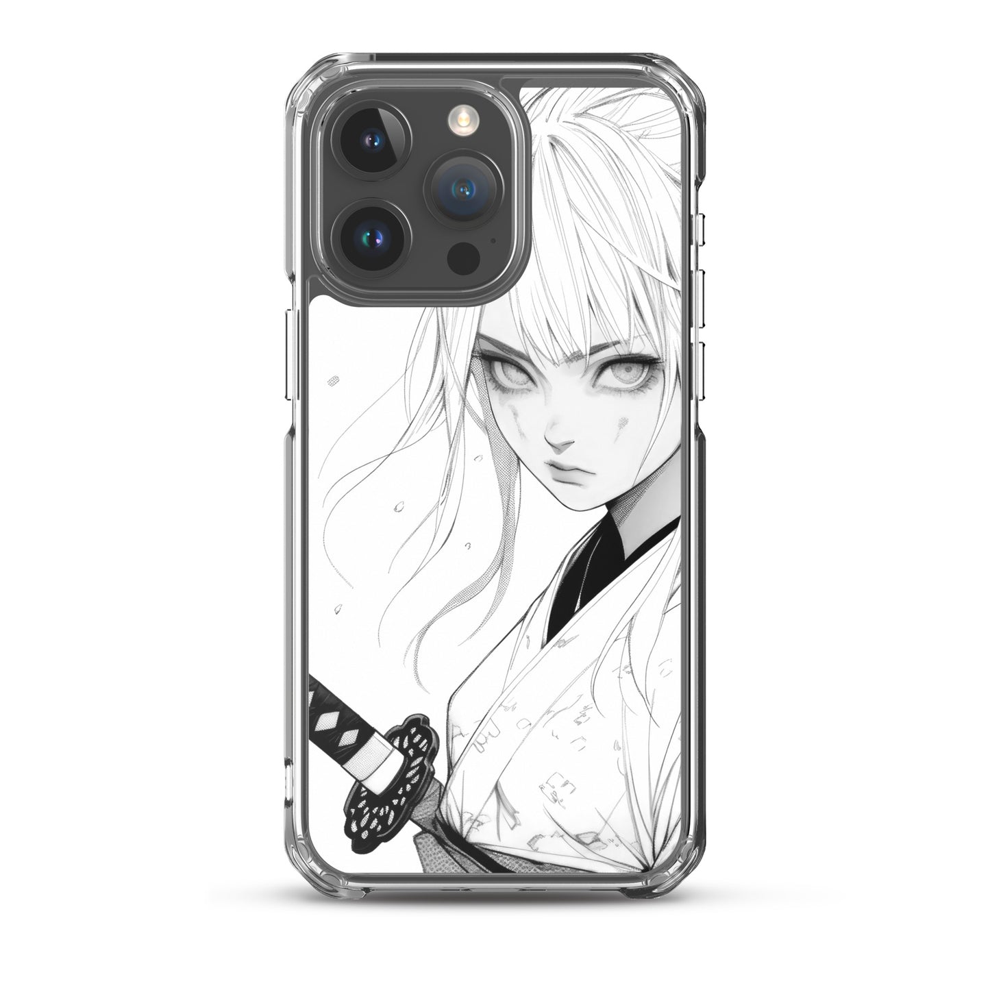 Clear Case for iPhone® Samurai Girl 2