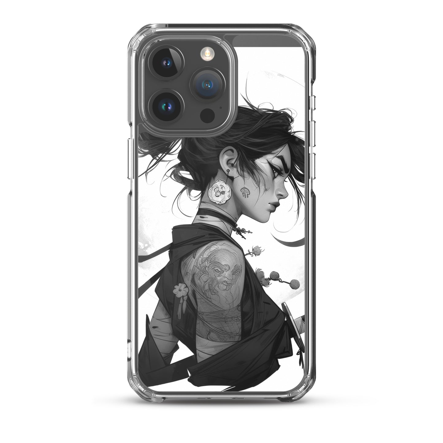 Clear Case for iPhone® Samurai Girl 4