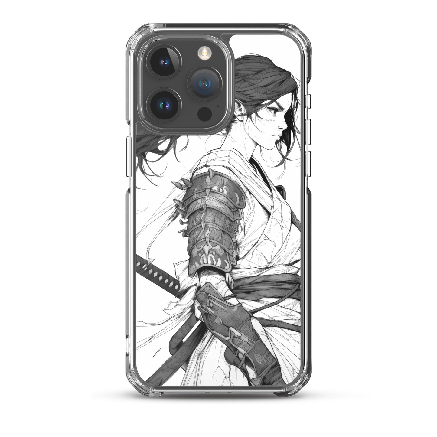 Clear Case for iPhone® Samurai Girl 5