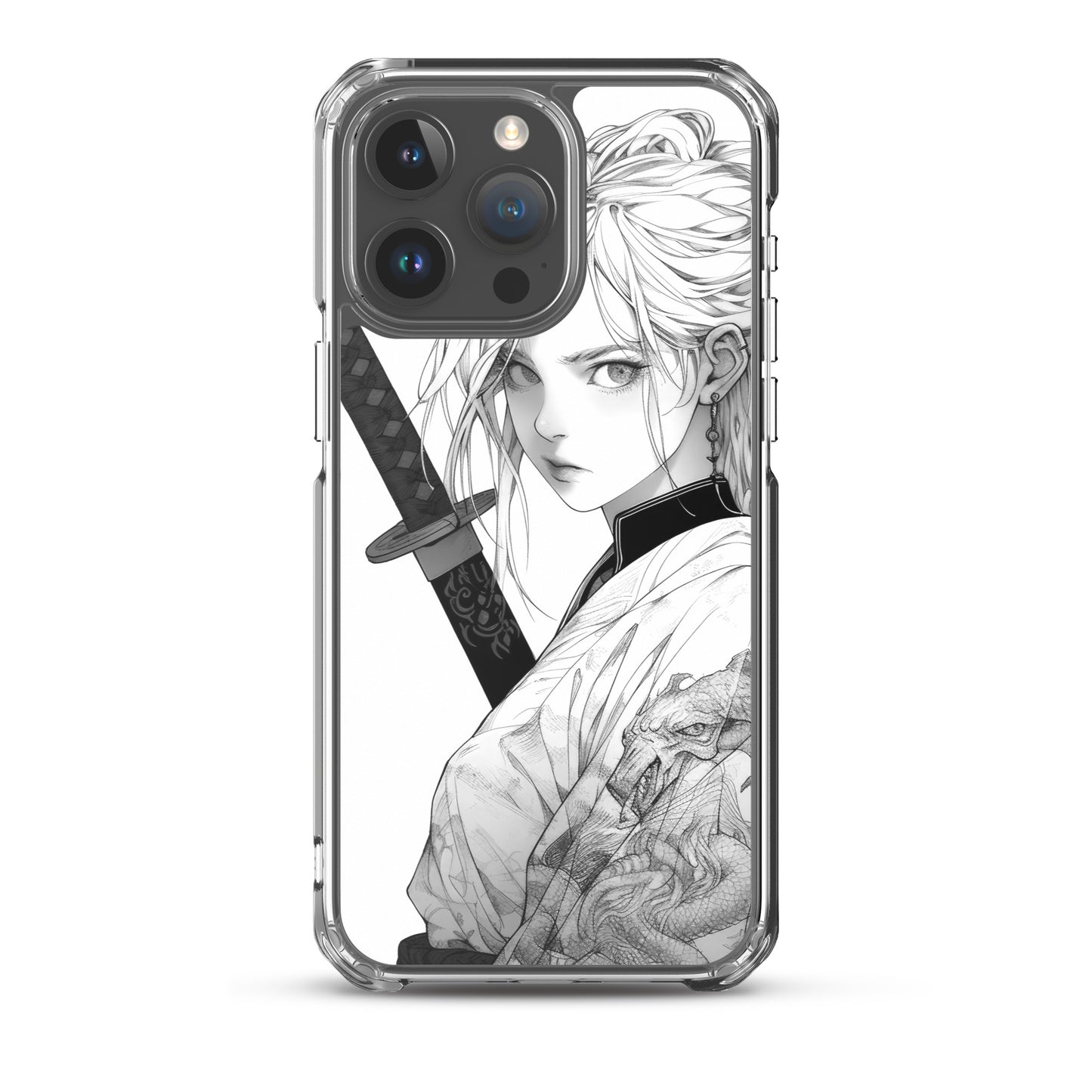 Clear Case for iPhone® Samurai Girl 6