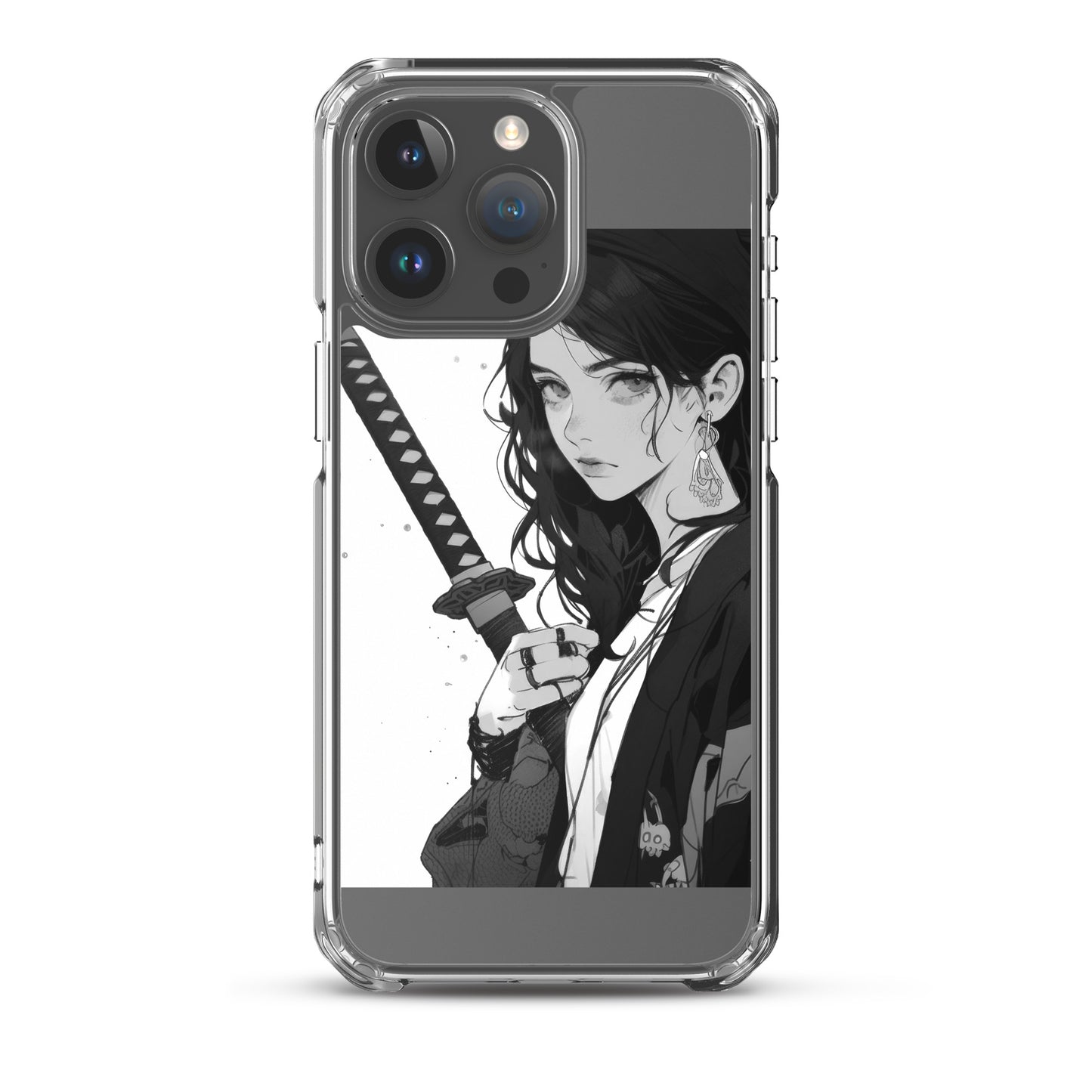 Clear Case for iPhone® Samurai Girl 8