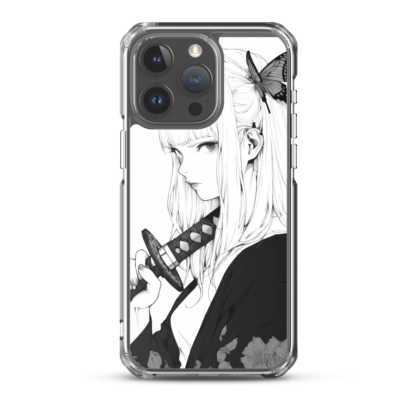 Clear Case for iPhone® Samurai Girl 10