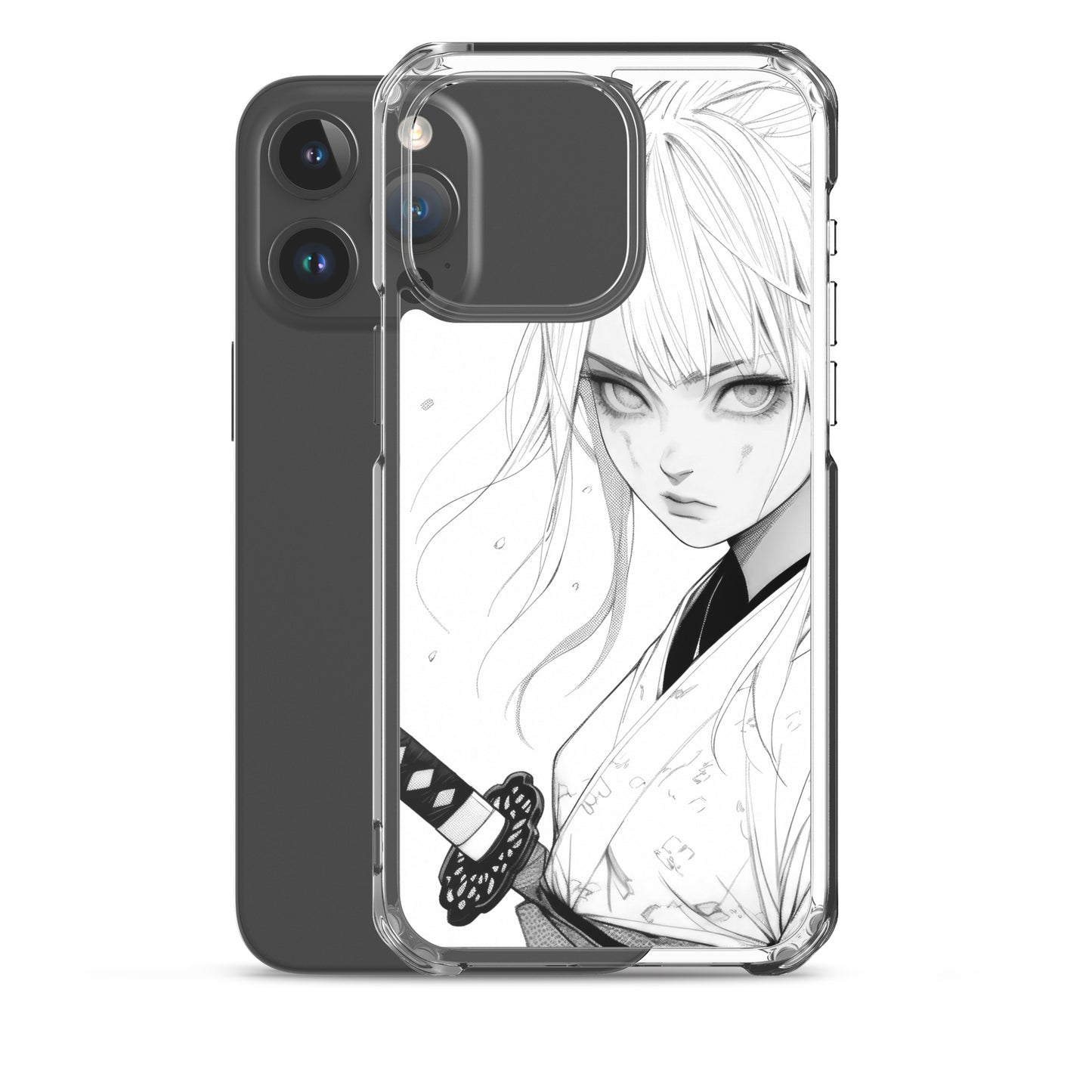 Clear Case for iPhone® Samurai Girl 2