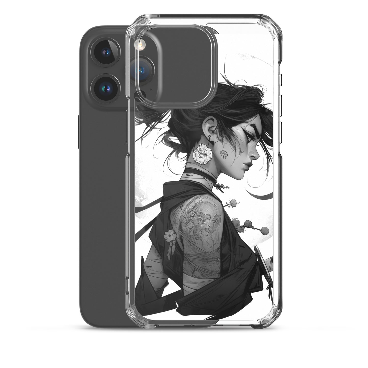 Clear Case for iPhone® Samurai Girl 4