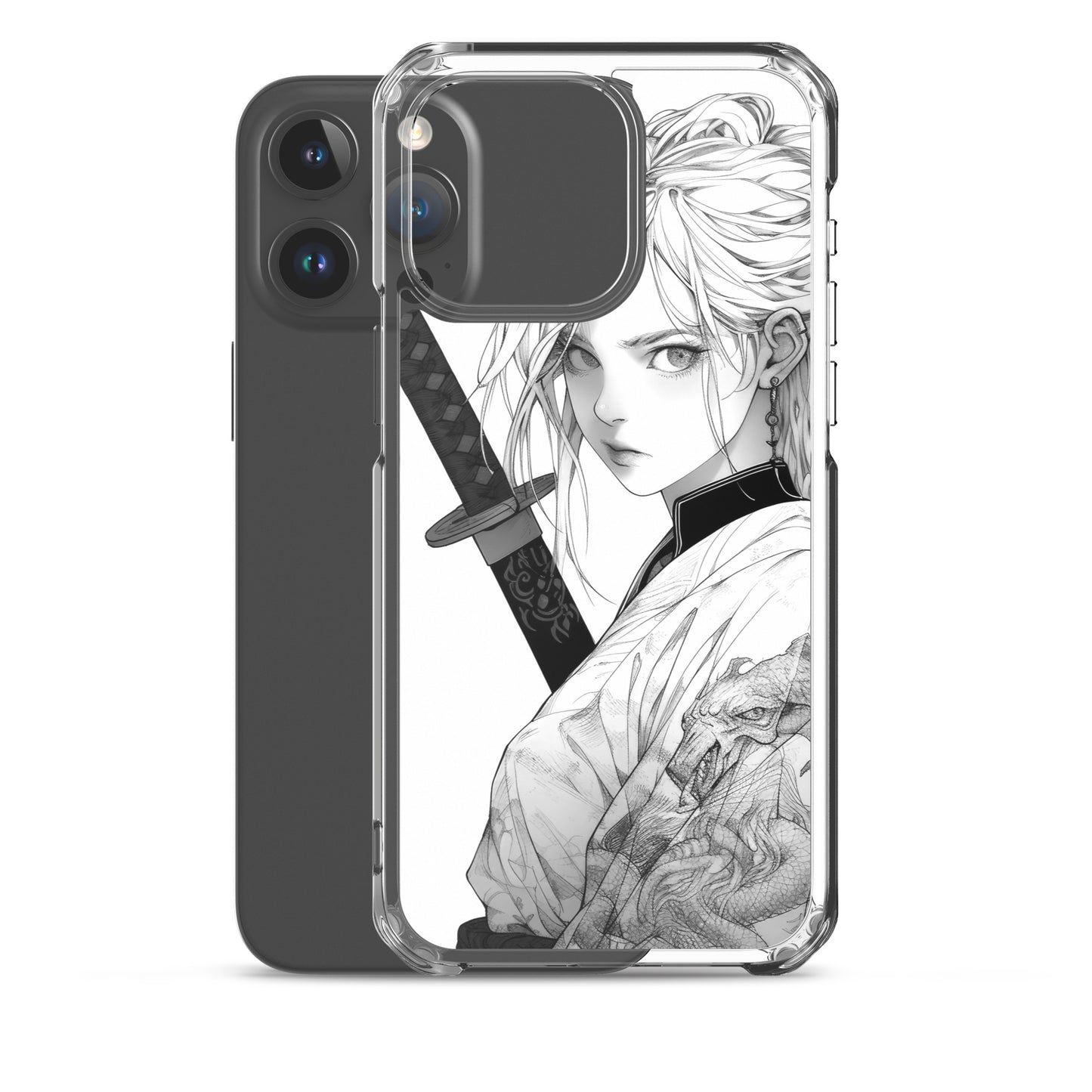 Clear Case for iPhone® Samurai Girl 6