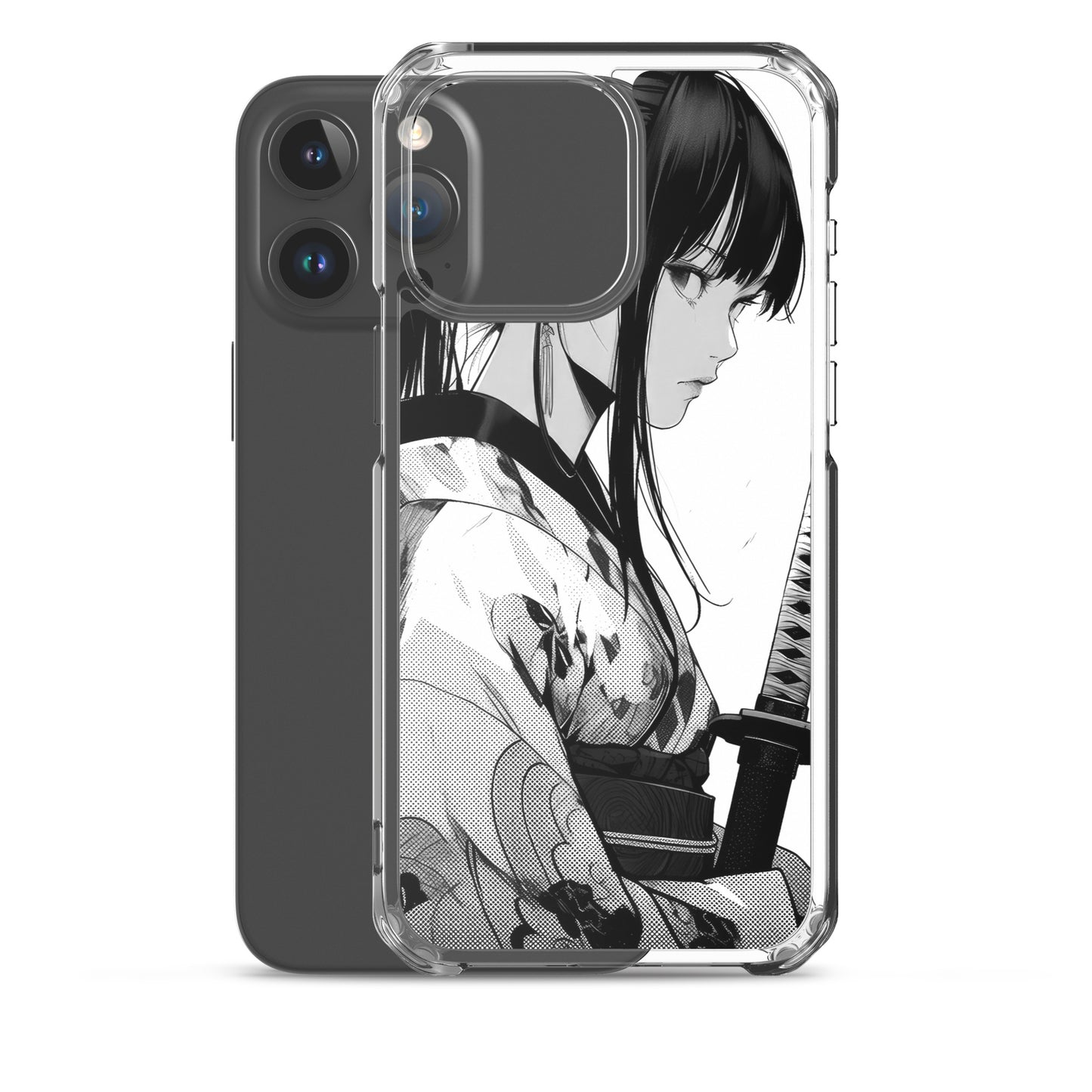 Clear Case for iPhone® Samurai Girl 7