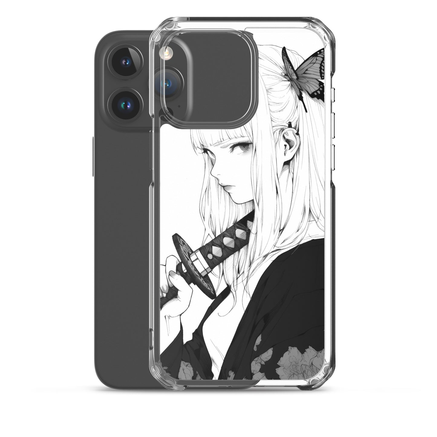 Clear Case for iPhone® Samurai Girl 10