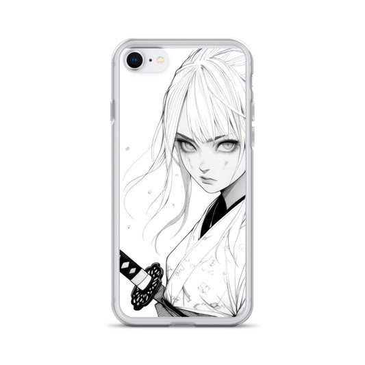 Clear Case for iPhone® Samurai Girl 2