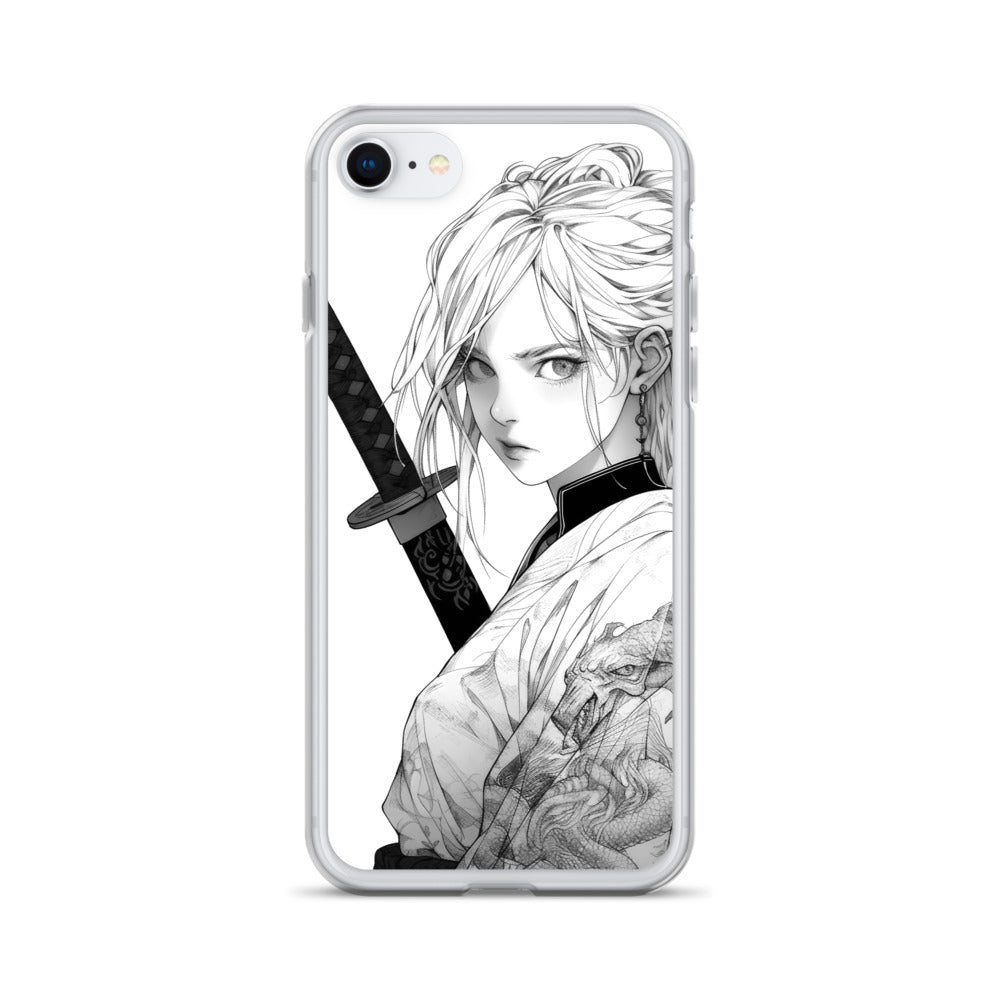 Clear Case for iPhone® Samurai Girl 6