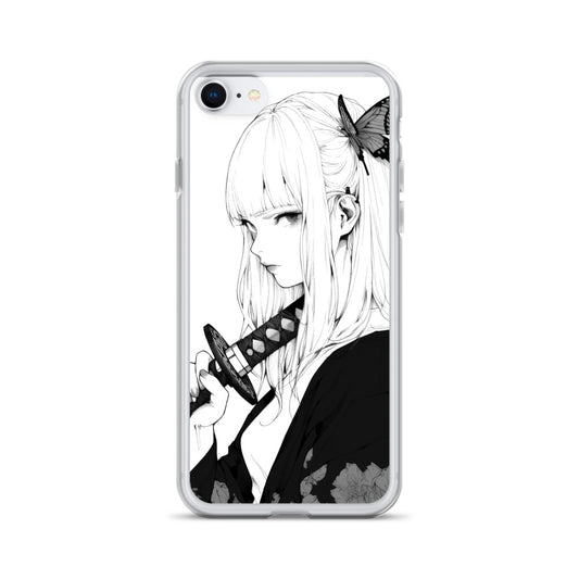 Clear Case for iPhone® Samurai Girl 10