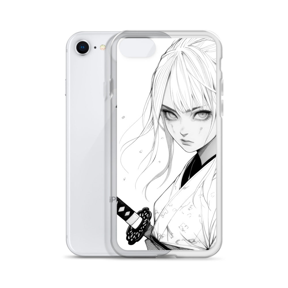 Clear Case for iPhone® Samurai Girl 2