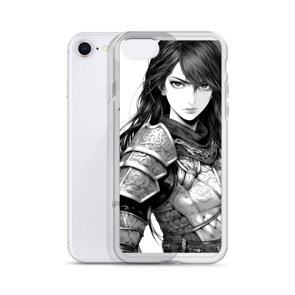 Clear Case for iPhone® Samurai Girl 9