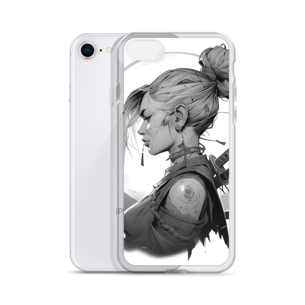 Clear Case for iPhone® Samurai Girl 11