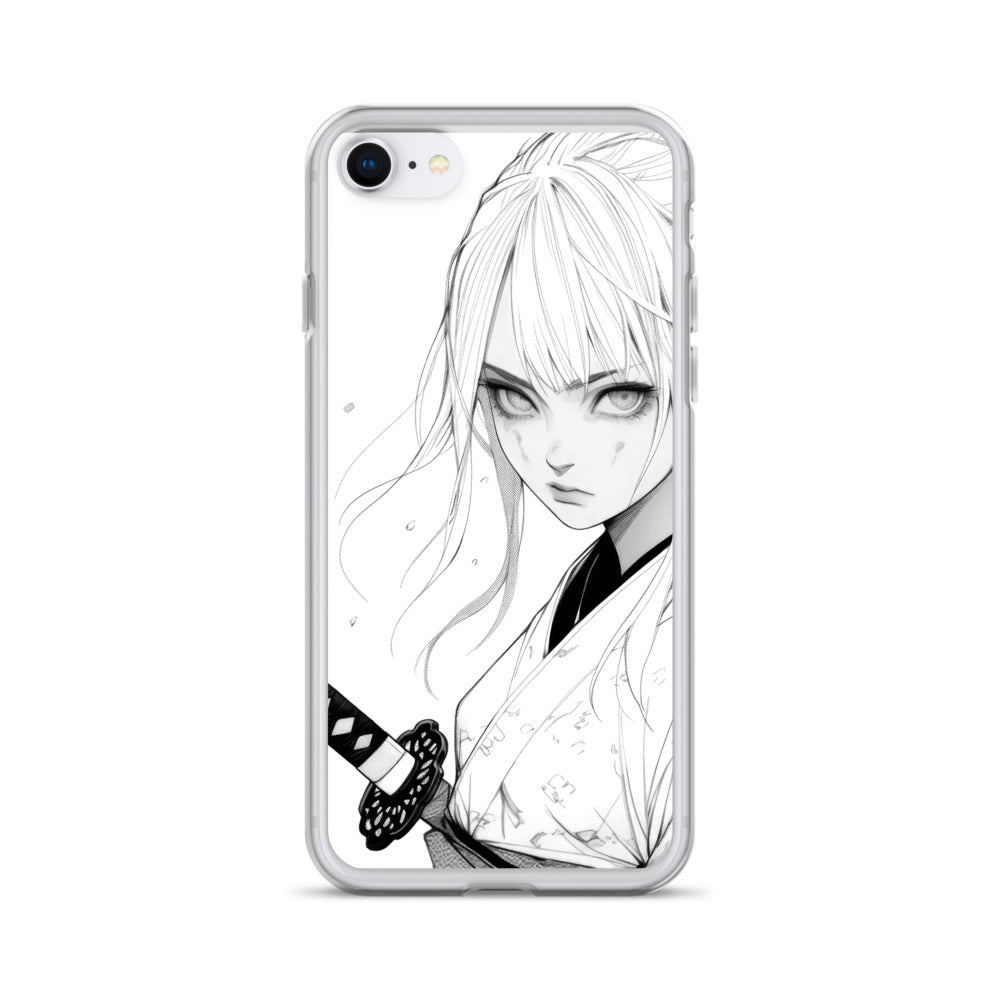 Clear Case for iPhone® Samurai Girl 2