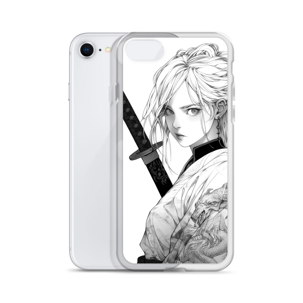 Clear Case for iPhone® Samurai Girl 6