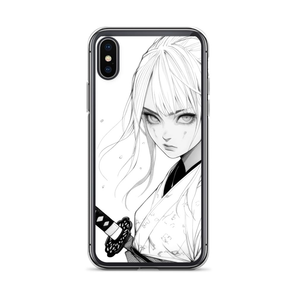 Clear Case for iPhone® Samurai Girl 2