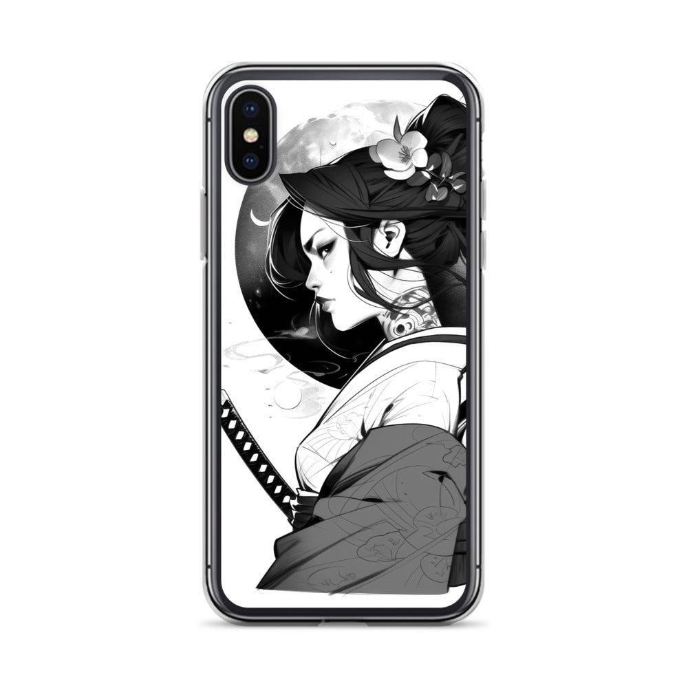 Clear Case for iPhone® Samurai Girl 3