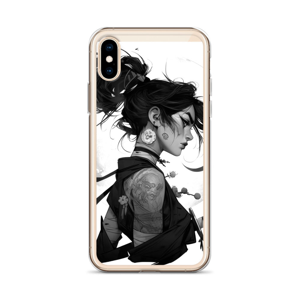 Clear Case for iPhone® Samurai Girl 4