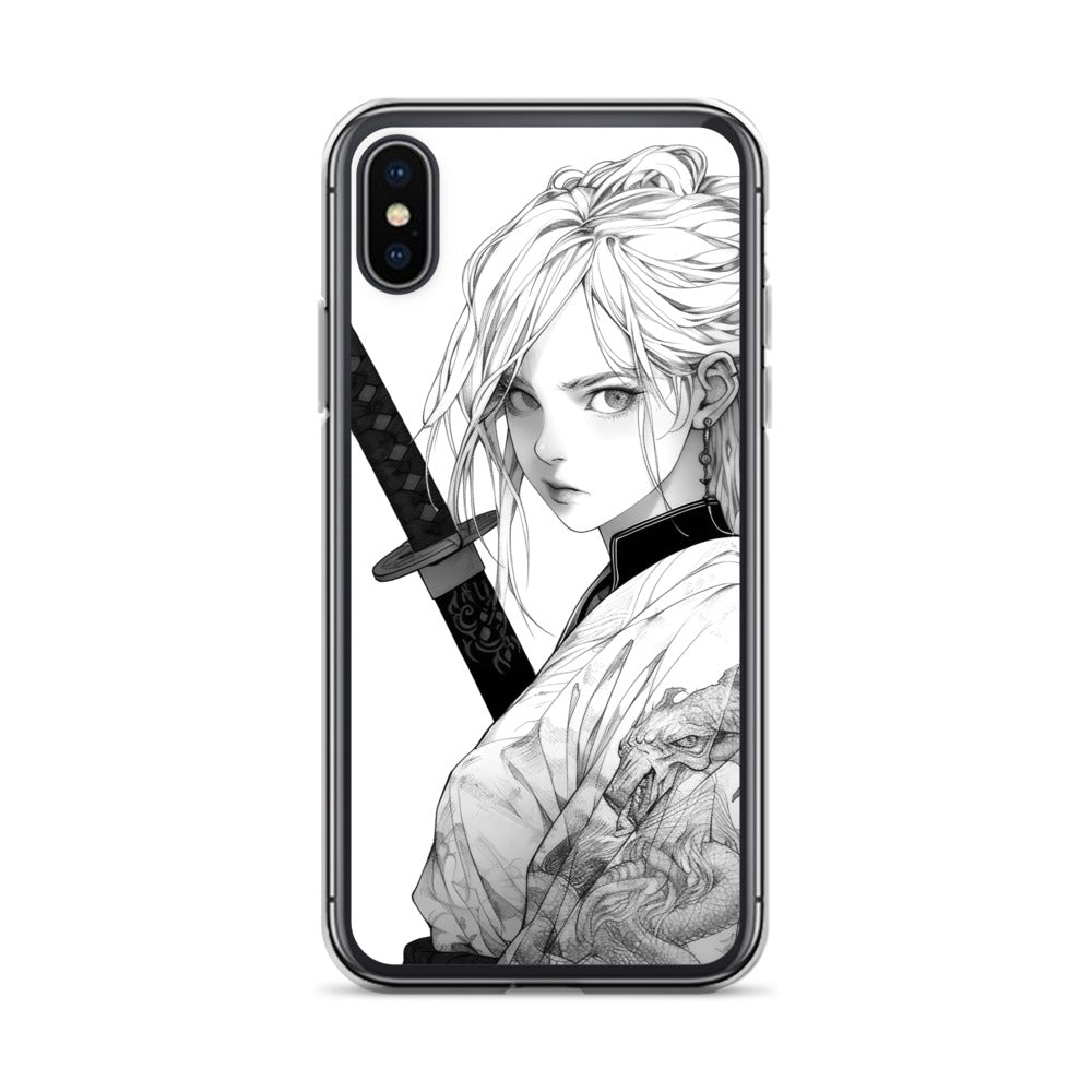 Clear Case for iPhone® Samurai Girl 6