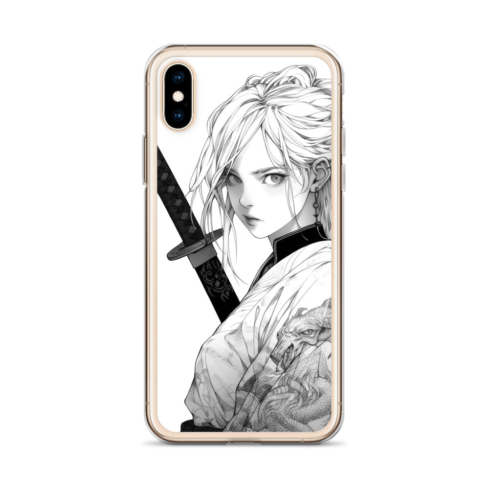 Clear Case for iPhone® Samurai Girl 6