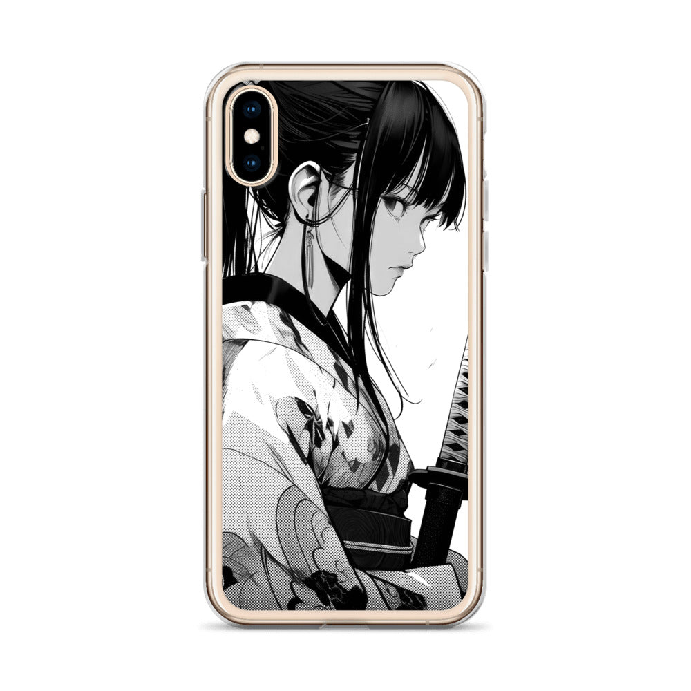 Clear Case for iPhone® Samurai Girl 7