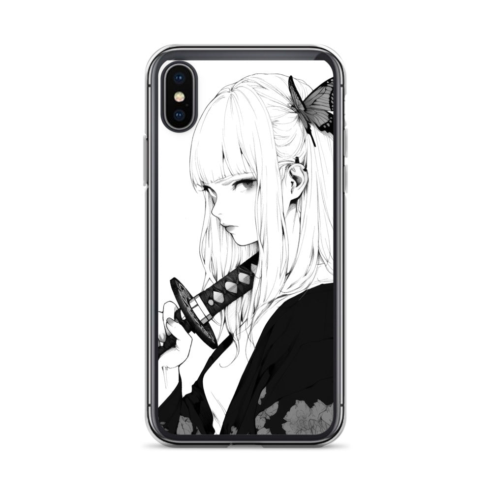 Clear Case for iPhone® Samurai Girl 10