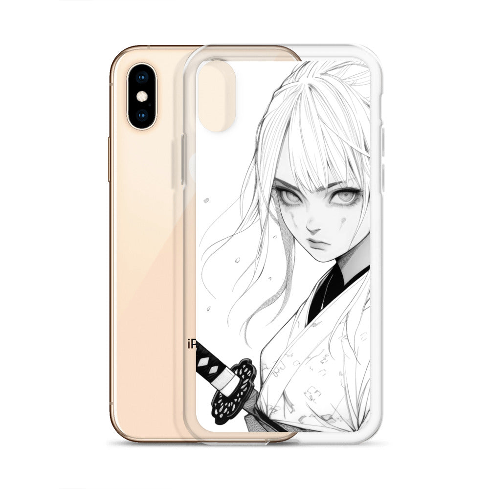 Clear Case for iPhone® Samurai Girl 2