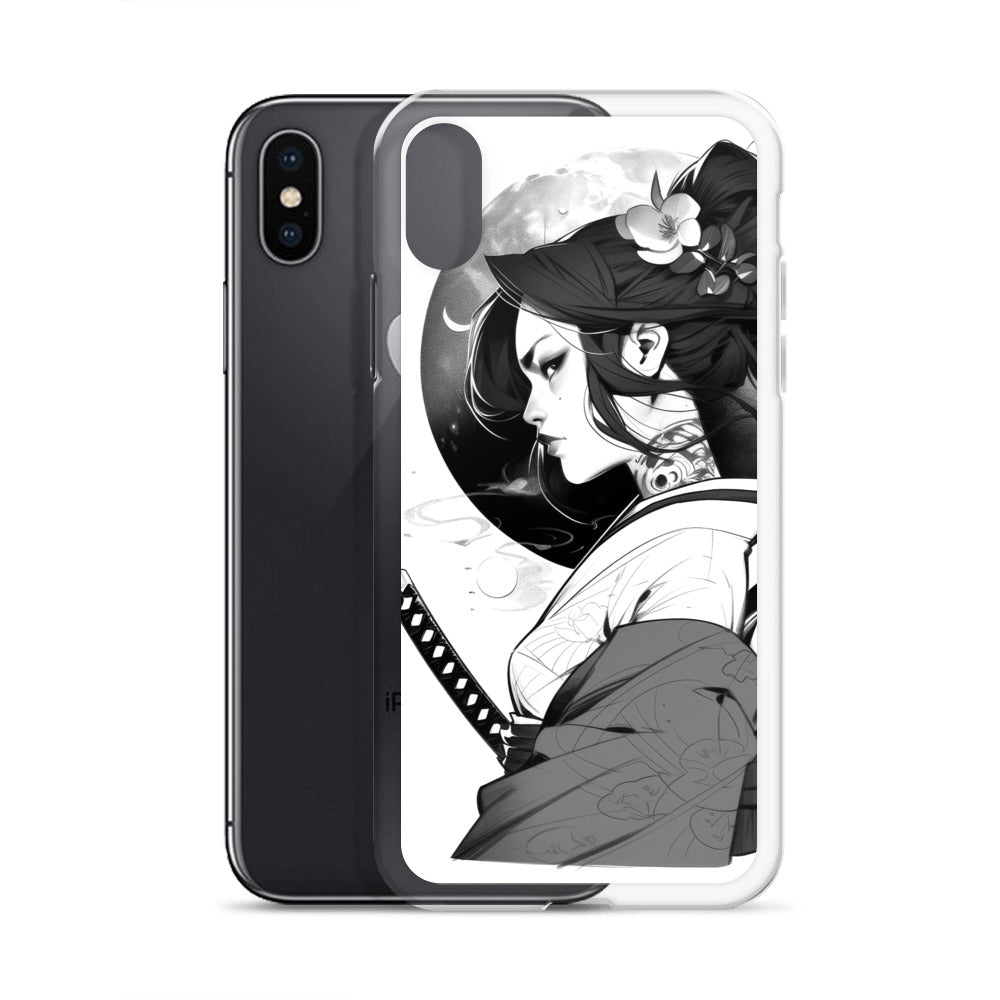 Clear Case for iPhone® Samurai Girl 3