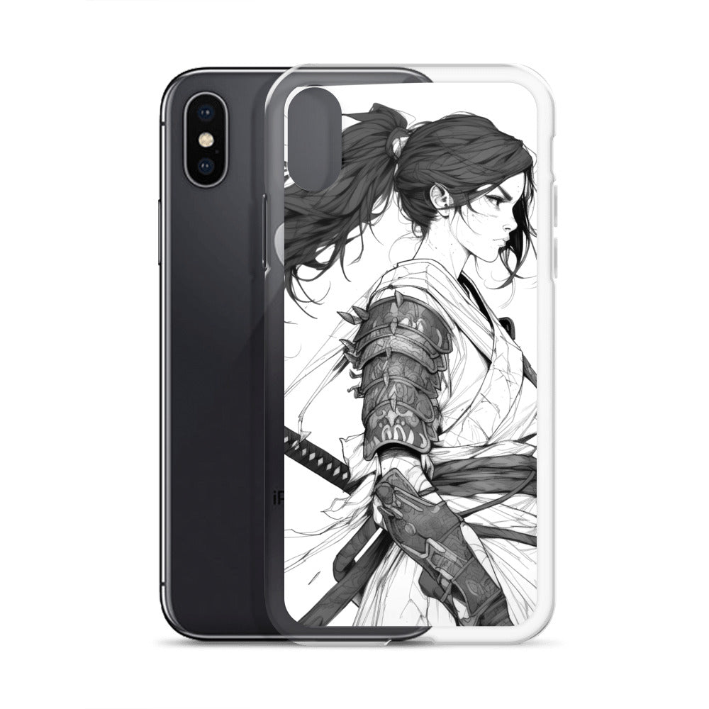 Clear Case for iPhone® Samurai Girl 5