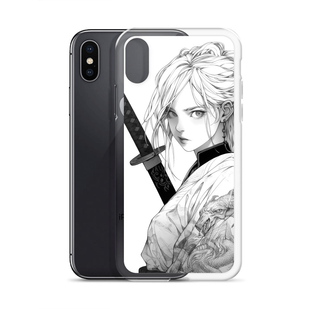 Clear Case for iPhone® Samurai Girl 6