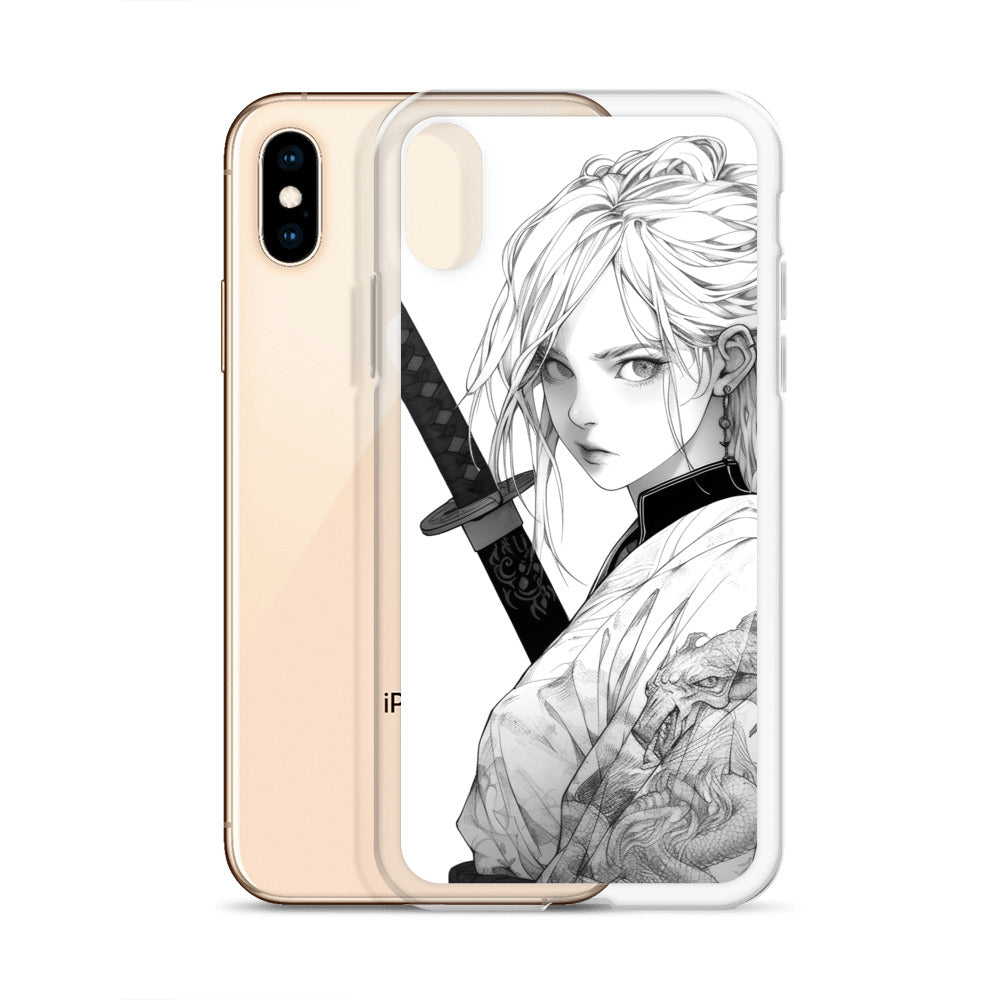 Clear Case for iPhone® Samurai Girl 6