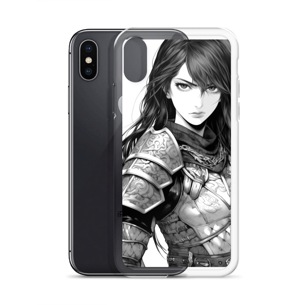 Clear Case for iPhone® Samurai Girl 9