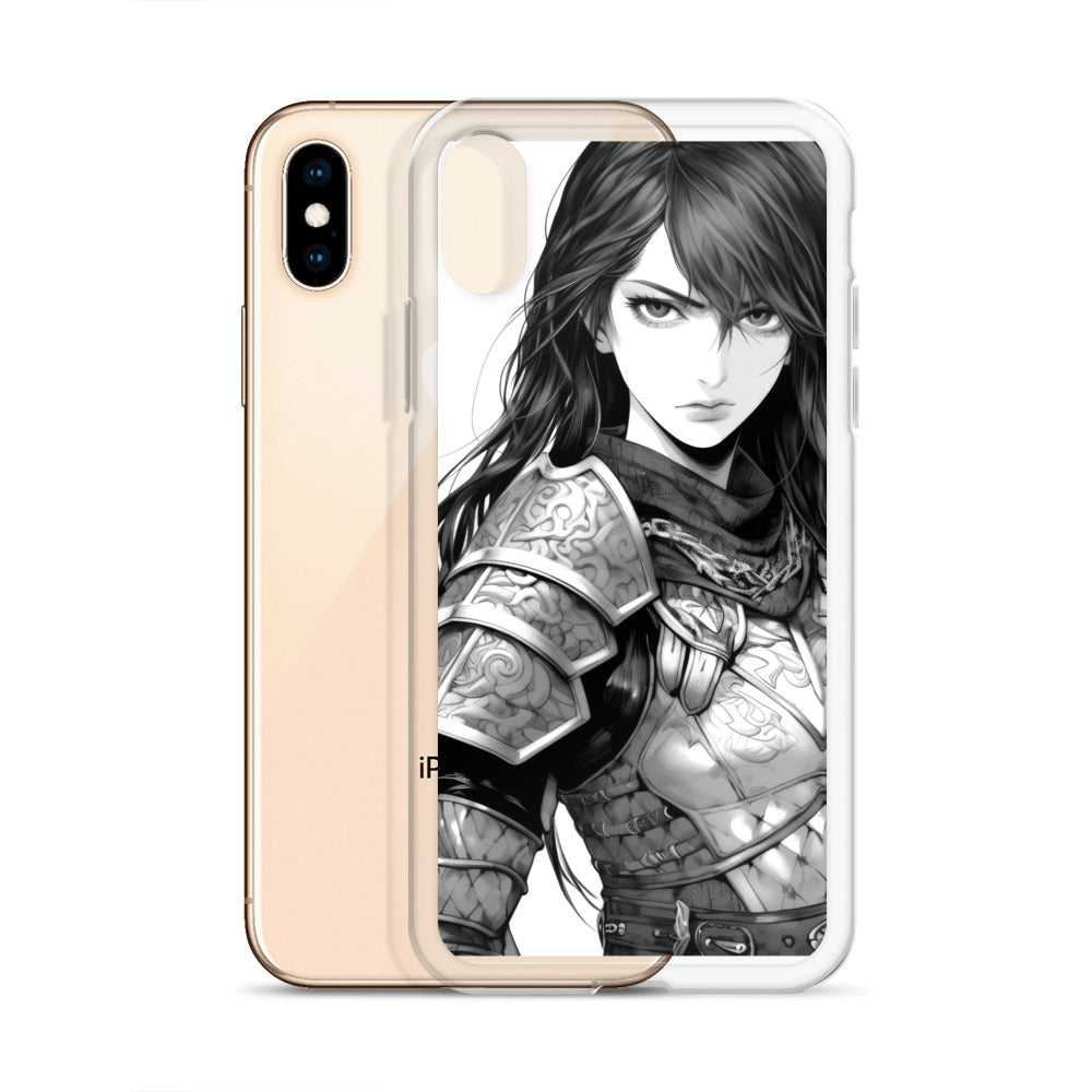 Clear Case for iPhone® Samurai Girl 9