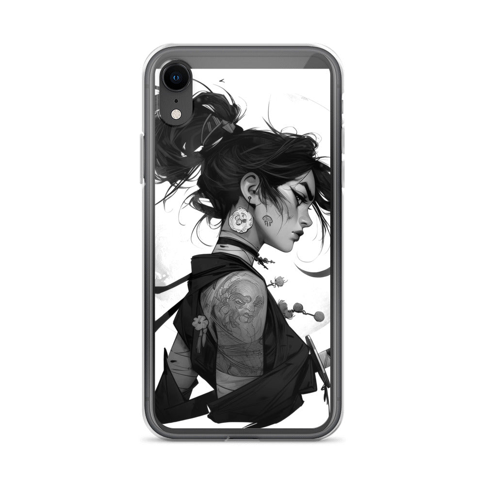 Clear Case for iPhone® Samurai Girl 4