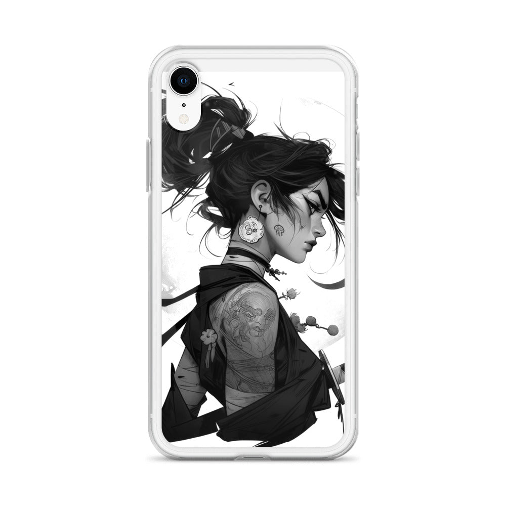 Clear Case for iPhone® Samurai Girl 4