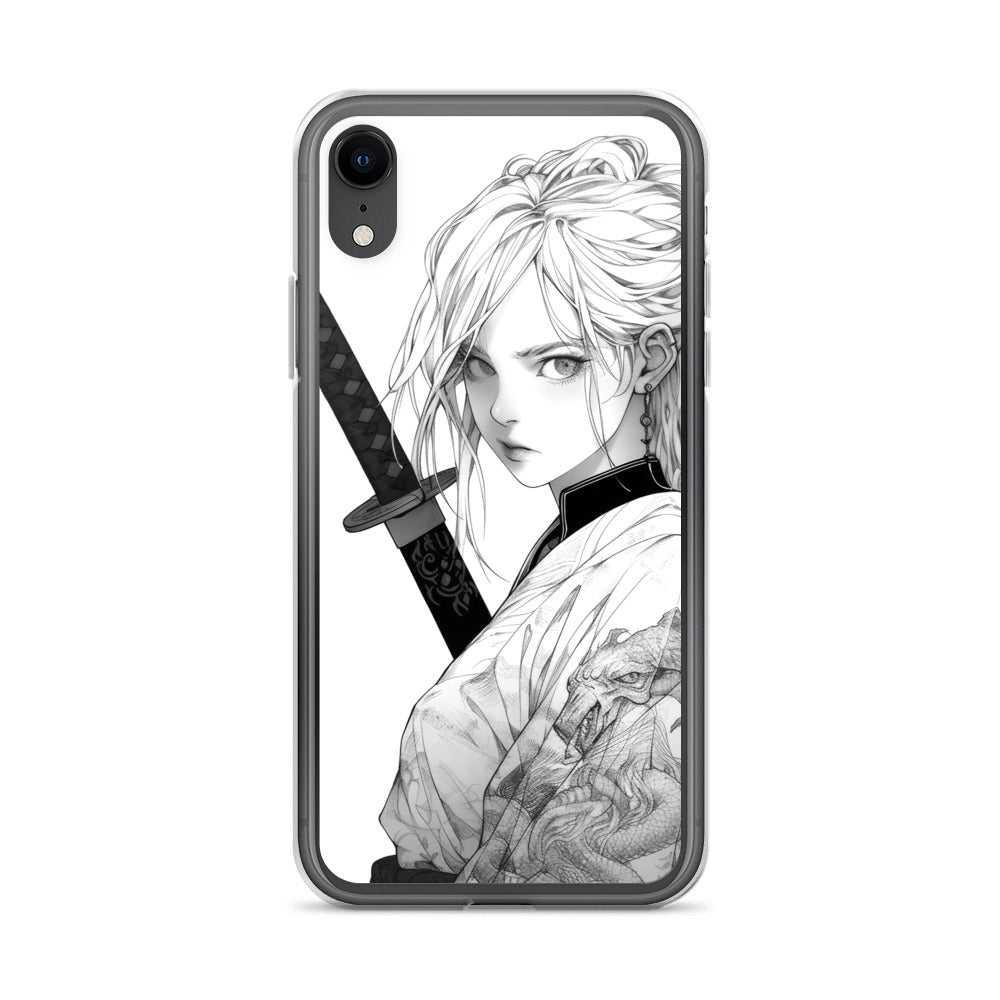 Clear Case for iPhone® Samurai Girl 6