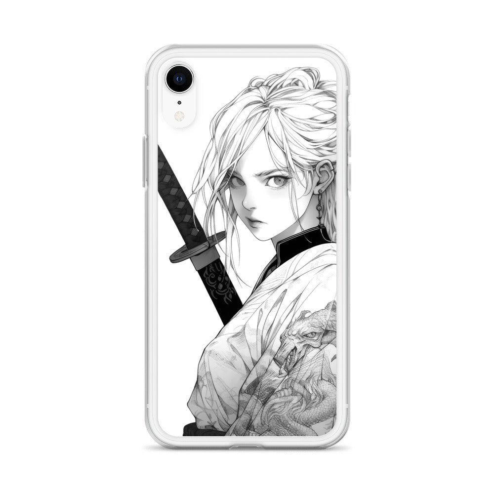 Clear Case for iPhone® Samurai Girl 6