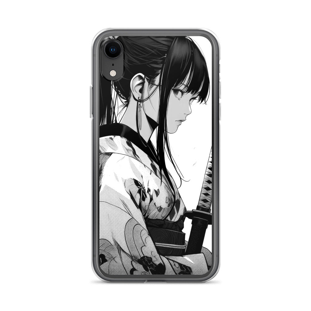 Clear Case for iPhone® Samurai Girl 7