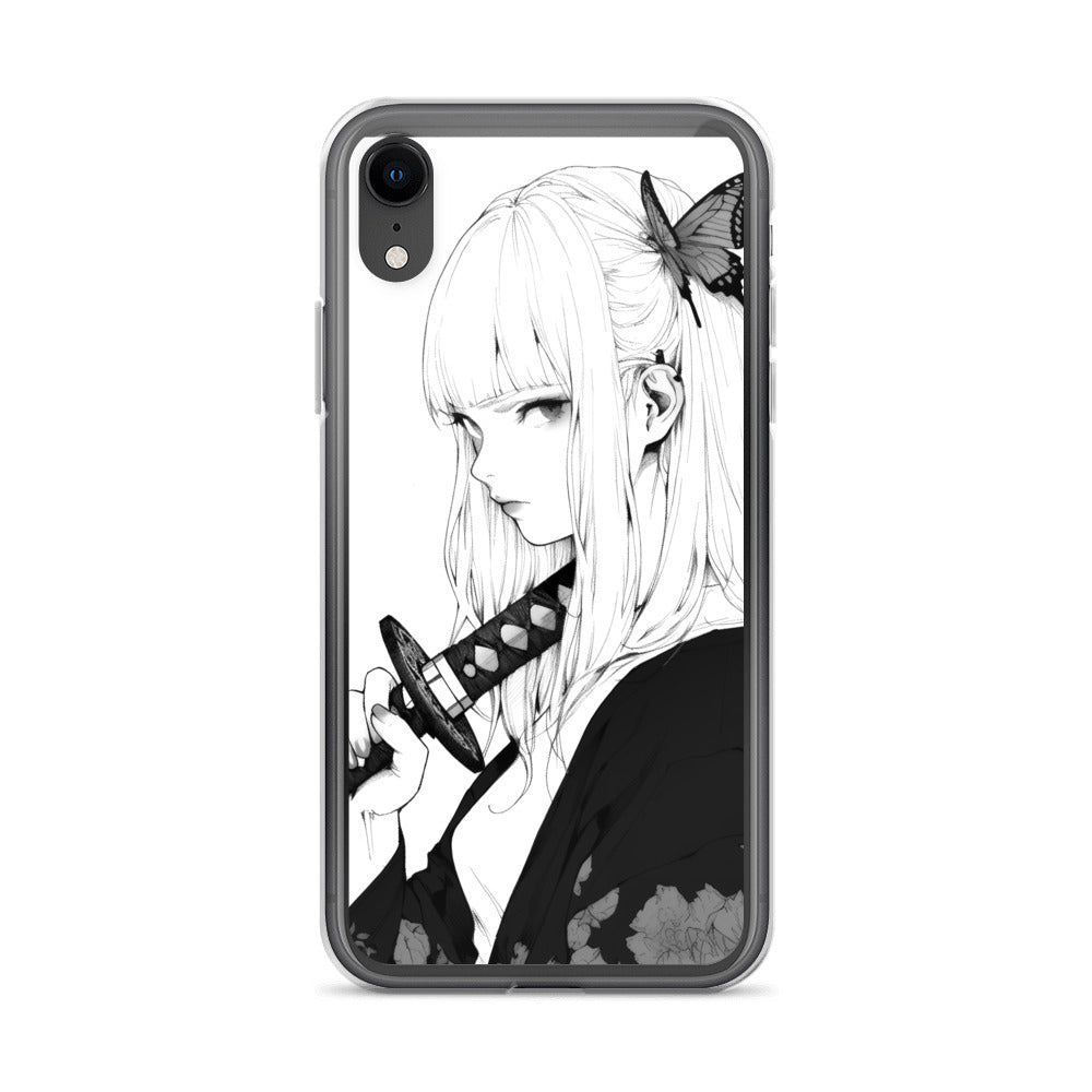 Clear Case for iPhone® Samurai Girl 10