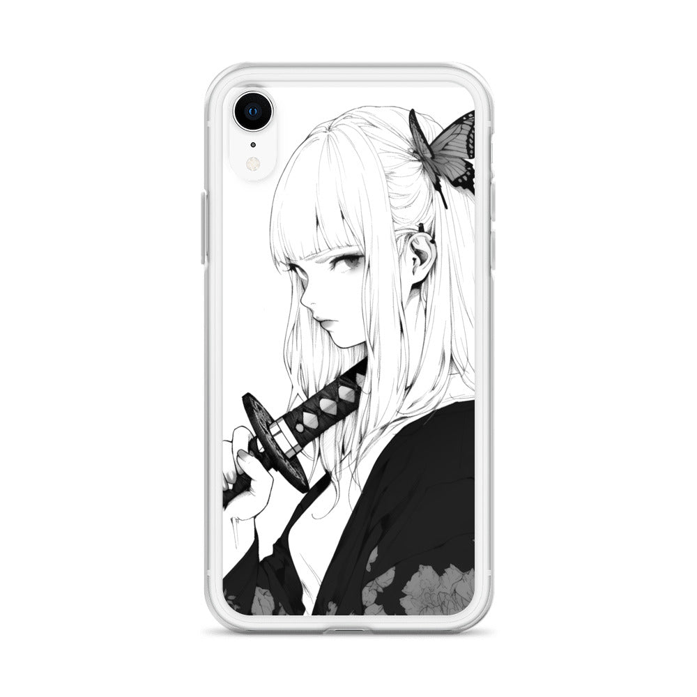 Clear Case for iPhone® Samurai Girl 10