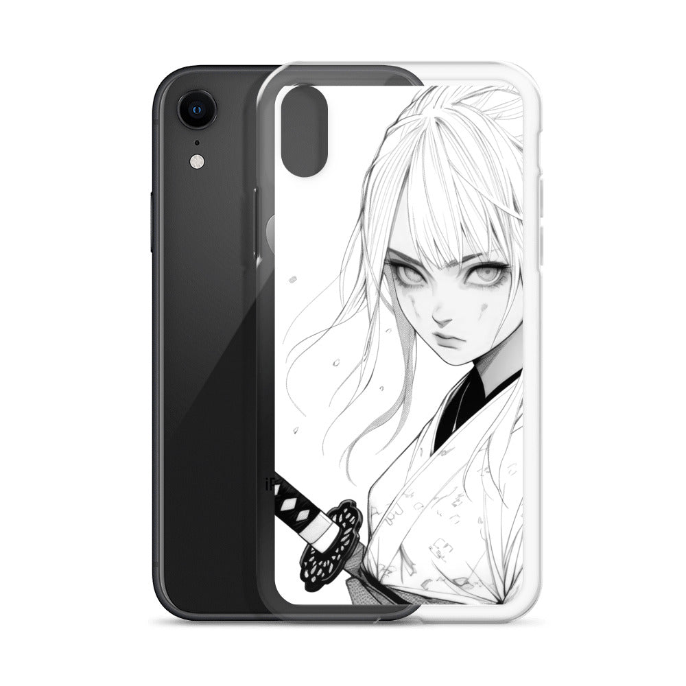 Clear Case for iPhone® Samurai Girl 2