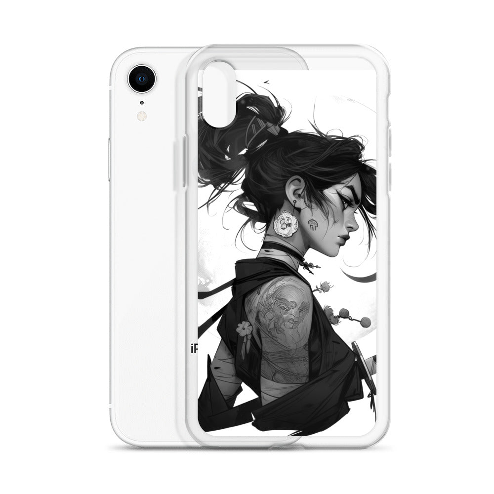 Clear Case for iPhone® Samurai Girl 4