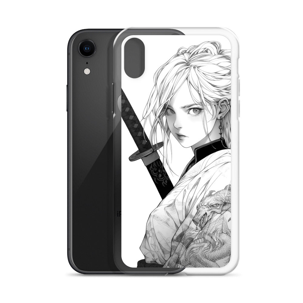 Clear Case for iPhone® Samurai Girl 6