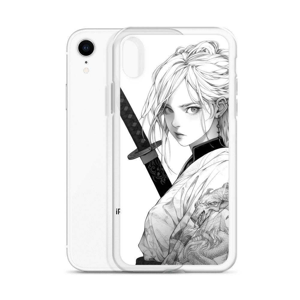 Clear Case for iPhone® Samurai Girl 6